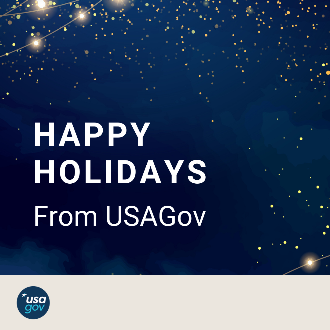 Happy Holidays From USAGov