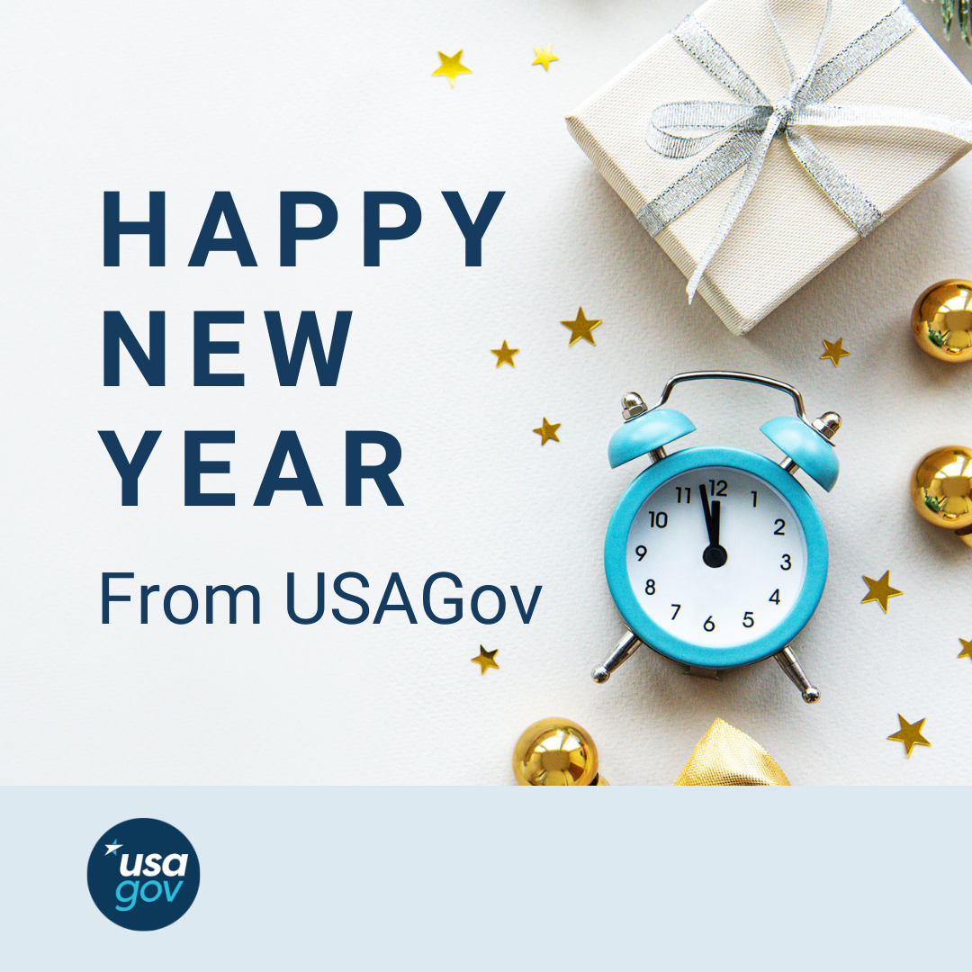 Happy New Year From USAGov 2023
